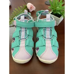 Girl's Cat & Jack Toddler Teri Apparel Work Shoes Mint Green Size 11